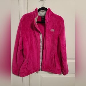 The North Face soft fleece pink XL